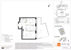 3 pokoje, apartament 54,68 m², piętro 1, oferta nr E.02.M78, Symfonia Praga, Warszawa, Praga Południe, Kamionek, ul. Mińska