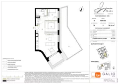 3 pokoje, apartament 57,27 m², piętro 1, oferta nr D.02.M30, Symfonia Praga, Warszawa, Praga Południe, Kamionek, ul. Mińska