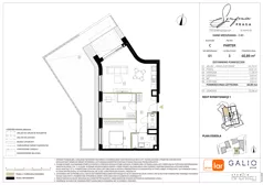 3 pokoje, mieszkanie 60,89 m², parter, oferta nr C-1, Symfonia Praga, Warszawa, Praga Południe, Kamionek, ul. Mińska
