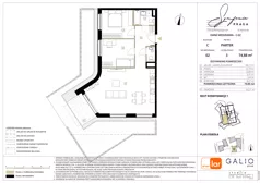 3 pokoje, mieszkanie 74,88 m², parter, oferta nr C-2, Symfonia Praga, Warszawa, Praga Południe, Kamionek, ul. Mińska