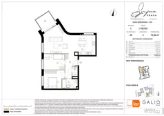 3 pokoje, mieszkanie 72,66 m², piętro 1, oferta nr C-9, Symfonia Praga, Warszawa, Praga Południe, Kamionek, ul. Mińska