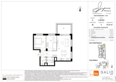 3 pokoje, mieszkanie 57,47 m², piętro 3, oferta nr D-46, Symfonia Praga, Warszawa, Praga Południe, Kamionek, ul. Mińska