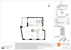 3 pokoje, mieszkanie 66,57 m², piętro 3, oferta nr D-50, Symfonia Praga, Warszawa, Praga Południe, Kamionek, ul. Mińska
