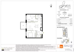 3 pokoje, mieszkanie 54,34 m², piętro 3, oferta nr D-51, Symfonia Praga, Warszawa, Praga Południe, Kamionek, ul. Mińska