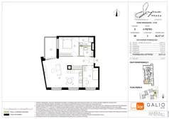 3 pokoje, mieszkanie 66,57 m², piętro 4, oferta nr D-58, Symfonia Praga, Warszawa, Praga Południe, Kamionek, ul. Mińska