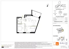 3 pokoje, mieszkanie 54,68 m², piętro 1, oferta nr E-78, Symfonia Praga, Warszawa, Praga Południe, Kamionek, ul. Mińska