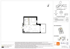 1 pokój, mieszkanie 38,45 m², piętro 2, oferta nr B-47, Symfonia Praga, Warszawa, Praga Południe, Kamionek, ul. Mińska