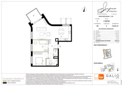 3 pokoje, mieszkanie 72,66 m², piętro 1, oferta nr C-9, Symfonia Praga, Warszawa, Praga Południe, Kamionek, ul. Mińska