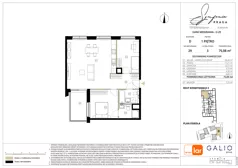 3 pokoje, mieszkanie 75,01 m², piętro 1, oferta nr D-29, Symfonia Praga, Warszawa, Praga Południe, Kamionek, ul. Mińska