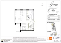 3 pokoje, mieszkanie 75,01 m², piętro 2, oferta nr D-37, Symfonia Praga, Warszawa, Praga Południe, Kamionek, ul. Mińska