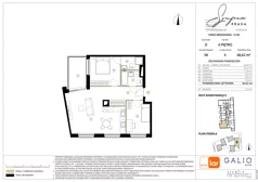 3 pokoje, mieszkanie 66,57 m², piętro 4, oferta nr D-58, Symfonia Praga, Warszawa, Praga Południe, Kamionek, ul. Mińska