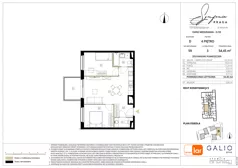 3 pokoje, mieszkanie 54,34 m², piętro 4, oferta nr D-59, Symfonia Praga, Warszawa, Praga Południe, Kamionek, ul. Mińska
