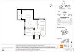3 pokoje, mieszkanie 66,21 m², piętro 1, oferta nr E-75, Symfonia Praga, Warszawa, Praga Południe, Kamionek, ul. Mińska