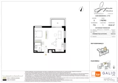 1 pokój, mieszkanie 43,58 m², piętro 1, oferta nr E-77, Symfonia Praga, Warszawa, Praga Południe, Kamionek, ul. Mińska