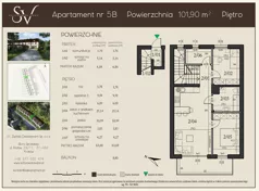 3 pokoje, mieszkanie 101,90 m², piętro 1, oferta nr 5B, Sołtysowska Vidok, Kraków, Czyżyny, ul. Sołtysowska 26