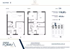 Dom 118,87 m², oferta nr 2.A, Osiedle Forma Etap II, Gdańsk, Olszynka, ul. Zawodzie