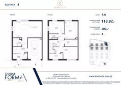 Dom 118,87 m², oferta nr 4.A, Osiedle Forma Etap II, Gdańsk, Olszynka, ul. Zawodzie