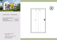 3 pokoje, mieszkanie 62,40 m², piętro 1, oferta nr 9A/2, Zamiejska 9, Kraków, Dębniki, Ruczaj, ul. Zamiejska 9