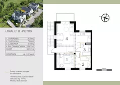 3 pokoje, mieszkanie 50,57 m², piętro 1, oferta nr E1B, Wąwozowa, Kraków, Wzgórza Krzesławickie, Krzesławice, ul. Wąwozowa 32