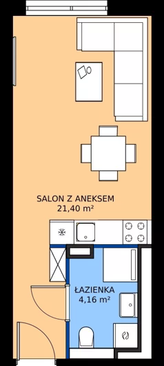 1 pokój, apartament 25,56 m², piętro 5, oferta nr A10, Fifna Kamienica, Poznań, Stare Miasto, Chwaliszewo, ul. Chwaliszewo 65