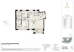 3 pokoje, apartament 150,91 m², piętro 1, oferta nr C01 1P, Villa Bogoria, Warszawa, Śródmieście, ul. Stare Nalewki 2