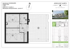 4 pokoje, mieszkanie 96,94 m², piętro 2, oferta nr C.21, DULĘBY PARK, Lublin, Bronowice, Majdanek, ul. Kazimierza Dulęby 37/2