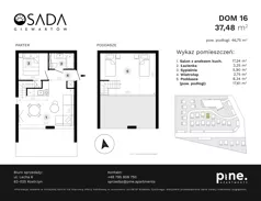 Dom 46,75 m², oferta nr 16, Osada Giewartów, Giewartów, ul. Armii Krajowej