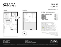 Dom 46,75 m², oferta nr 7, Osada Giewartów, Giewartów, ul. Armii Krajowej