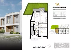 2 pokoje, mieszkanie 52,63 m², parter, oferta nr 1A, Zielona Polna, Łańcut, ul. Polna 41