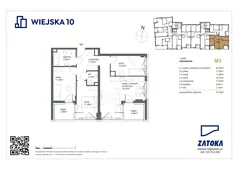 4 pokoje, mieszkanie 75,16 m², piętro 1, oferta nr 3, Wiejska 10, Gdynia, Chylonia, ul. Wiejska 10