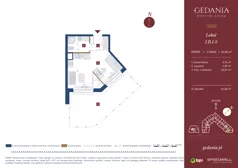 1 pokój, apartament inwestycyjny 26,80 m², parter, oferta nr I.B.1.5, GEDANIA Riverside Living - apartamenty inwestycyjne, Gdańsk, Śródmieście, ul. Wiesława 1