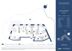 4 pokoje, apartament 97,49 m², parter, oferta nr II.A.1.1, GEDANIA Riverside Living, Gdańsk, Śródmieście, ul. Wiesława 1