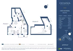 4 pokoje, apartament 109,30 m², piętro 3, oferta nr II.A.4.1, GEDANIA Riverside Living, Gdańsk, Śródmieście, ul. Wiesława 1