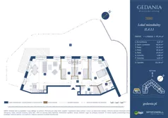 4 pokoje, apartament 97,49 m², parter, oferta nr II.A.1.1, GEDANIA Riverside Living, Gdańsk, Śródmieście, ul. Wiesława 1