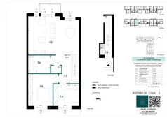 3 pokoje, mieszkanie 76,58 m², piętro 1, oferta nr 59-2, Błonie Bosco, Błonie, ul. Graniczna