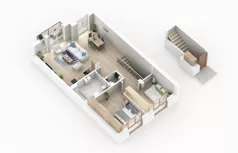 3 pokoje, mieszkanie 76,58 m², piętro 1, oferta nr 59-2, Błonie Bosco, Błonie, ul. Graniczna