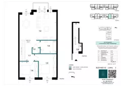 3 pokoje, mieszkanie 76,58 m², piętro 1, oferta nr 62-2, Błonie Bosco, Błonie, ul. Graniczna