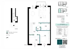 3 pokoje, mieszkanie 76,58 m², piętro 1, oferta nr 21-2, Błonie Bosco, Błonie, ul. Graniczna