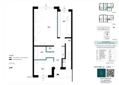 3 pokoje, mieszkanie 67,17 m², parter, oferta nr 22-1, Błonie Bosco, Błonie, ul. Graniczna