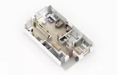 3 pokoje, mieszkanie 67,17 m², parter, oferta nr 62-1, Błonie Bosco, Błonie, ul. Graniczna