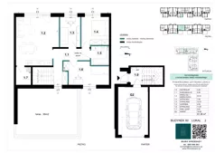 4 pokoje, mieszkanie 91,31 m², piętro 1, oferta nr 60-2, Błonie Bosco, Błonie, ul. Graniczna