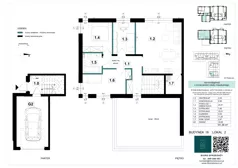 4 pokoje, mieszkanie 91,36 m², piętro 1, oferta nr 18-2, Błonie Bosco, Błonie, ul. Graniczna