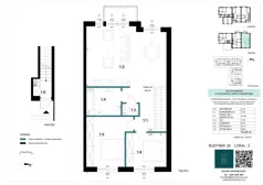 3 pokoje, mieszkanie 76,58 m², piętro 1, oferta nr 20-2, Błonie Bosco, Błonie, ul. Graniczna