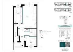 3 pokoje, mieszkanie 67,17 m², parter, oferta nr 62-1, Błonie Bosco, Błonie, ul. Graniczna