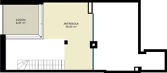 1 pokój, mieszkanie 57,98 m², piętro 2, oferta nr B3.KLA 2.5, Osiedle Literatura, Poznań, Strzeszyn, Strzeszyn, ul. Literacka