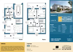 Dom 131,63 m², oferta nr 3A, Osiedle Konarzyce etap II, Konarzyce, ul. Migdałowa