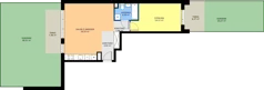 2 pokoje, mieszkanie 51,53 m², parter, oferta nr A.K1.02, Porto Żerań, Warszawa, Białołęka, Żerań, ul. Myśliborska