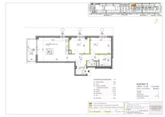 3 pokoje, mieszkanie 69,92 m², piętro 1, oferta nr B.K1.12, Porto Żerań, Warszawa, Białołęka, Żerań, ul. Myśliborska