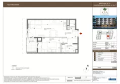 2 pokoje, mieszkanie 41,15 m², piętro 2, oferta nr 15, KSA Klonowa, Kielce, Szydłówek, ul. Klonowa 69