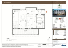 2 pokoje, mieszkanie 52,84 m², piętro 2, oferta nr 17, KSA Klonowa, Kielce, Szydłówek, ul. Klonowa 69